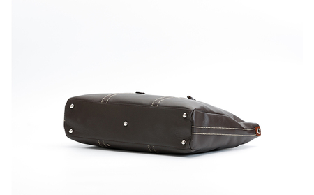 タンニンスムース B4-2WAYビジネスバッグ 日本製 ファッション カバン  チョコ