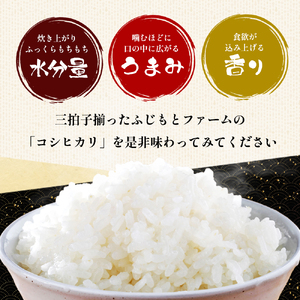 令和6年産 ふじもとファームの新米【コシヒカリ（クリーン精米）10kg】白米 令和7年2月配送