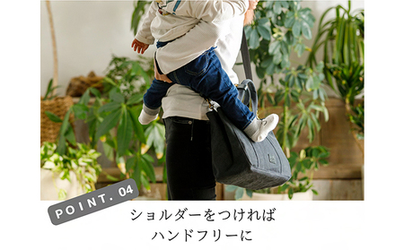 アーミーダック帆布2WAYバッグ（S）日本製 ファッション カバン 仕切り 軽い 丈夫 仕事 プライベート ママ パパ 収納力 マザーズバッグ  オフホワイト