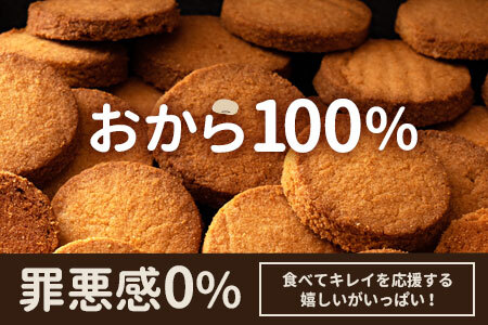 【ふるさと納税】おからクッキー