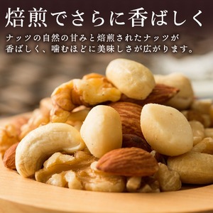 【ふるさと納税】【納税】焙煎ミックスナッツ(4種の無塩) 4kg(1000g×4袋)