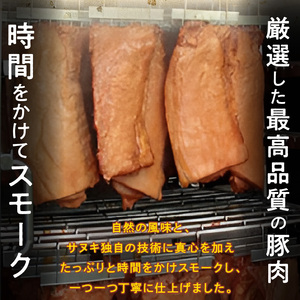 ベーコン ブロック 冷蔵 豚肉 ベーコンブロック 約１ｋｇ×２枚（冷蔵）_M18-0004