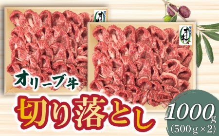 オリーブ牛切り落とし500g×2P