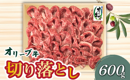 香川県産黒毛和牛 オリーブ牛 切り落とし600g