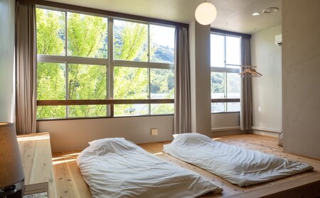 宿泊券 小豆島のゲストハウス〈NOTEL〉 1泊 シングル 香川