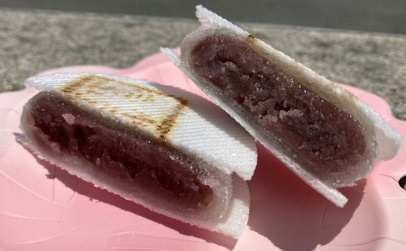 小豆島の銘菓！《しっとりもちもち》こし餡のお茶菓子「島かげ」