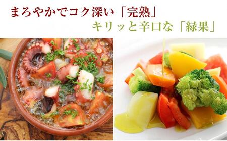 【井上誠耕園】～季節限定～ エキストラヴァージンオリーブオイル 450g×2本セット (完熟＆緑果 大ビン)