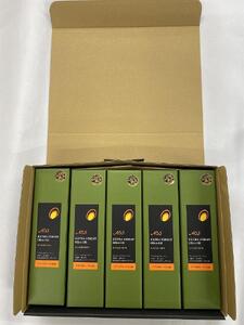 【ギフト用】小豆島産100%エキストラバージンオリーブオイル<182g×5本セット>