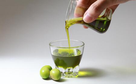 【井上誠耕園】~2025年初搾り~ 小豆島産手摘み緑果オリーブオイル (450g×1本)