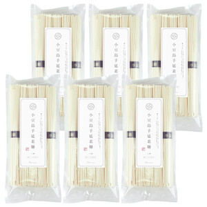 小豆島手延素麺(太麺) 6袋セット1.5kg 1袋当たり250g(50g×5束)