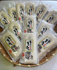 小豆島手延べ半生そうめん 180g×12袋入