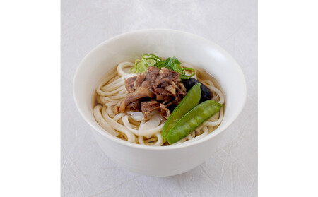 さぬき小豆島 手延冷凍調理うどん4種8食セット(カレー2/えび天(焼きもち入)2/牛肉2/かきあげ2)