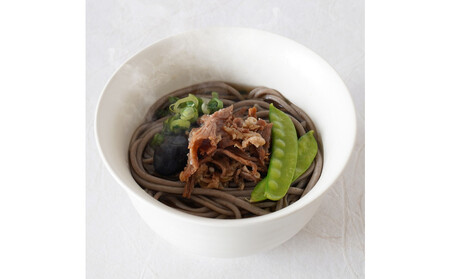 さぬき小豆島 手延冷凍調理そば4食セット(えび天/牛肉/きつね/かきあげ)