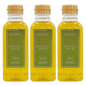 若摘果実エキストラバージン（EXV）オリーブオイル  300ml３本セット