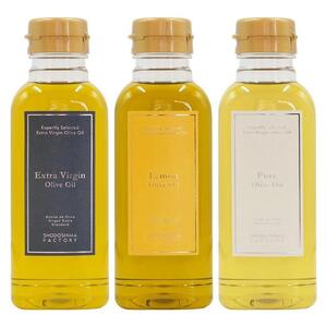 エキストラバージン＆レモン・ピュアオリーブオイル300ml 3種セット