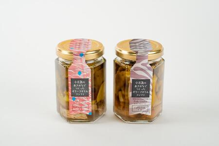 小豆島オリーブオイルコンフィ2品セット 【鯛・烏賊】