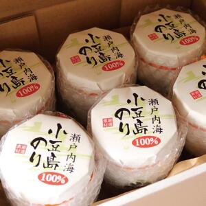 瀬戸内海 小豆島のり100% 180g×6本