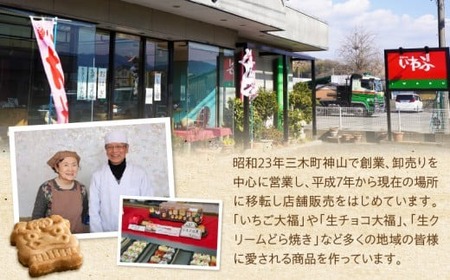 生クリーム大福詰め合わせ（20個入）|大福 生クリーム大福 冷凍 20個 5種類 デザート スイーツ 詰め合わせ 香川県 三木町|_mk021-001