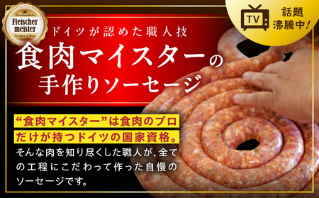 ドイツ食肉マイスターが作るソーセージアソート | ソーセージ 生ソーセージ 手作り 国産 お取り寄せ ギフト 粗挽き おつまみ キャンプ BBQ お弁当 チョリソー ハーブ フレッシュ ジューシー ディナー ビールに合う |_mk003-003