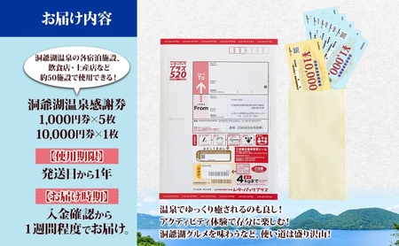 洞爺湖温泉感謝券 15000円 分 金券 クーポン 洞爺湖 湖 温泉 リゾート 有珠山 火山 自然 花火 イルミネーション 旅行 観光 宿泊 施設 北海道 within2025