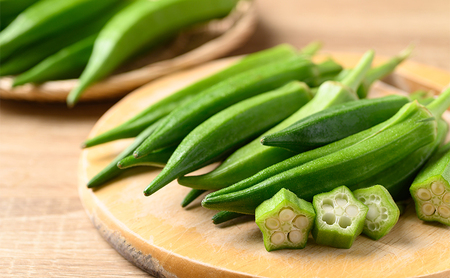 オクラ 約2.8kg (L~Sサイズ) 40ネットまたはバラ詰め 野菜