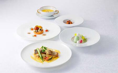 神椿 ランチコース【椿】2名 お食事券 コース料理 ブランド肉 ギフト 四国 F5J-942