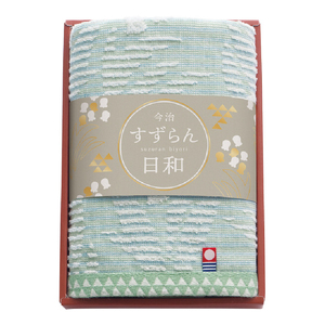 今治すずらん日和 【1枚】 フェイスタオル 愛媛 松山 今治 タオル【IMa010】