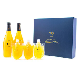 みかん 果汁100% ストレートジュース & ゼリー ギフトセット 【セットB】 | 10FACTORY 愛媛県 松山市 みかんジュース みかんジュース みかんジュース みかんジュース【FCT010】