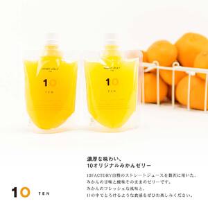 【7個7種類】愛媛みかんゼリー ギフトセット 10 FACTORY | みかんゼリー みかんゼリー みかんゼリー【FCT016】