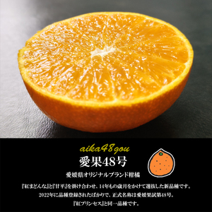 【2026年3月下旬から発送予定】 あいか 愛果48号 約 1.5kg 6玉 特選品 期間限定 愛媛県産 みかん 柑橘【FT100_x】