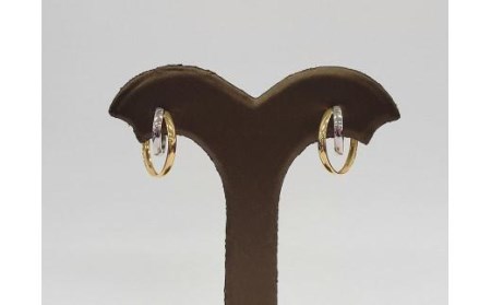 K18イエローゴールド | ピアス プラチナ ピアス ジュエリー ピアス アクセサリー ピアス ジュエリー フープピアス プラチナ 母の日 記念日 プレゼント 【JP0421_x01】【JP0421_x01】