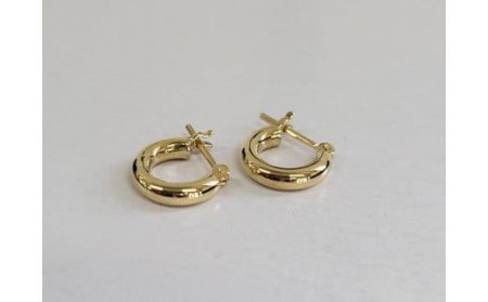 K18 パイプフープ 2mm×10mm ピアス アクセサリー ピアス ジュエリー アクセサリー ジュエリー ピアス【JP057_x】【JP057_x】