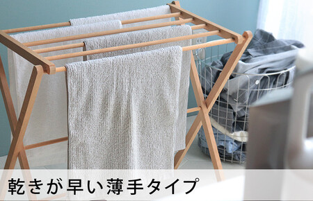 （今治タオルブランド認定品）今治タオル 速乾Daily バスタオル４枚セット＜ライトグレー＞ヒオリエ 【I001190BT4LGY】