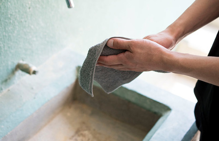 （今治タオルブランド認定）今治ベーシックタオル　ハンカチタオル　3枚セット（グレー）[I002130HT3GY]