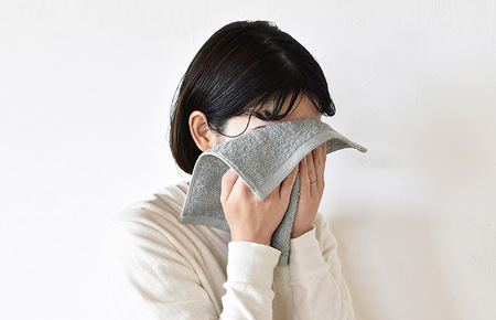 （今治タオルブランド認定）ミニマルタオル　ハンドタオル　3枚セット（ネイビー） [I002140WT3NV]