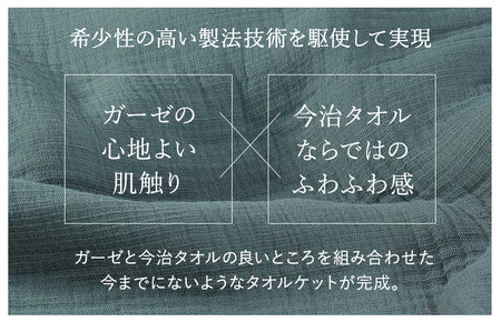（今治タオルブランド認定品）ASiTA SMOOTH シリーズ タオルケット１枚 ライトグレー【I002190KT1LGY】