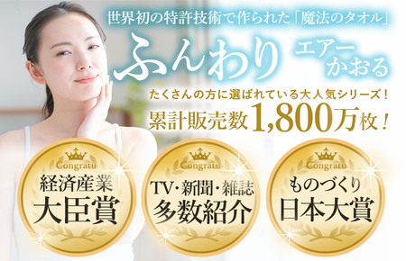 (今治タオルブランド認定品)エアーかおる ダディボーイ エニータイムタオル 6枚セット(マウンテンブルー)【I002230ST6MB】浅野撚糸 スーパーZEROⓇ