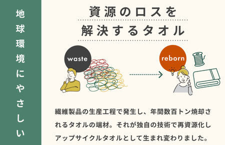 （今治タオルブランド認定）L∞PLUS（ループラス）糸使用 アップサイクルバスタオル １枚（リージェントグリーン） [I001530BT1G]