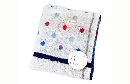 （今治タオルブランド認定品）オプス　フェイスタオル　3枚セット　ホワイト×グレー [I002700FT3W]