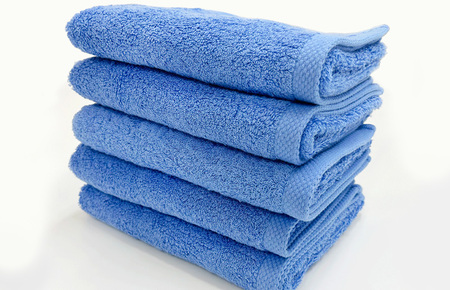 （今治タオルブランド認定品）モダンリゾート フェイスタオル 5枚セット マリンブルー [I002760FT5MB]