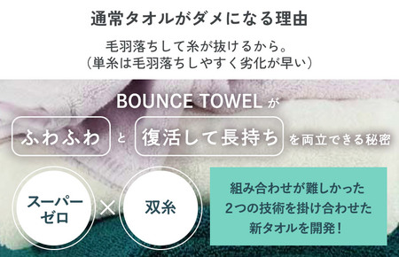（今治タオルブランド認定品）ASiTA BOUNCE シリーズ バスタオル 2枚セット（グレー）【I003620BT2GY】	
