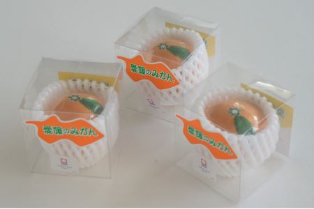 （今治タオルブランド認定）みかんハンカチ３個セット 今治タオル 防臭 抗菌 ハンカチ [IA05350]