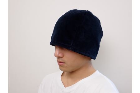 （今治タオルブランド認定）今治カラーサウナハット　ブラック 1枚 今治タオル サウナ ハット [IB05500BK]