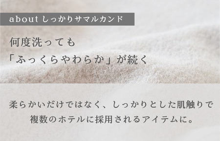 （今治タオルブランド認定）しっかりサマルカンド　バスタオル2枚セット　今治タオル [ID05380]