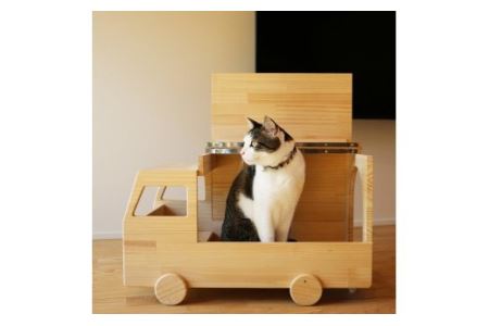 ネコトラ(トラック型ペットハウス) [VE00610]