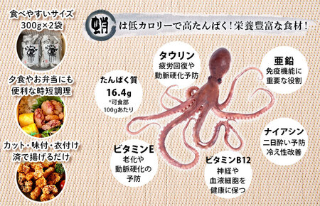 たこの唐揚げ　300ｇ×２袋　 [VB01510]