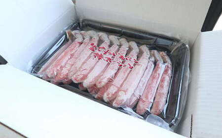 定期便 カニ 蟹 大型or極太生本ずわいがに棒ポーション1kg×4回ニューバークD110-116010