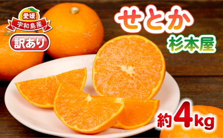 訳あり せとか 約4kg 杉本屋 せとか B010-143016