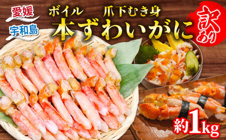 【12/15決済完了分まで年内発送】 ズワイガニ 訳ありボイル爪下むき身約1kg かに カニ 蟹 ニューバーク|D016-116019