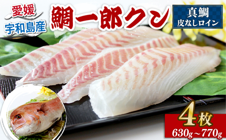 真鯛 鯛一郎クン 皮なし ロイン 4枚 株式会社タイチ D026-195002